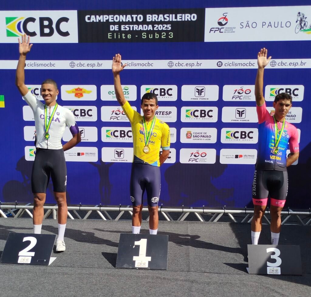 Endril Lima conquista o bronze no Campeonato Brasileiro de Estrada Sub-23