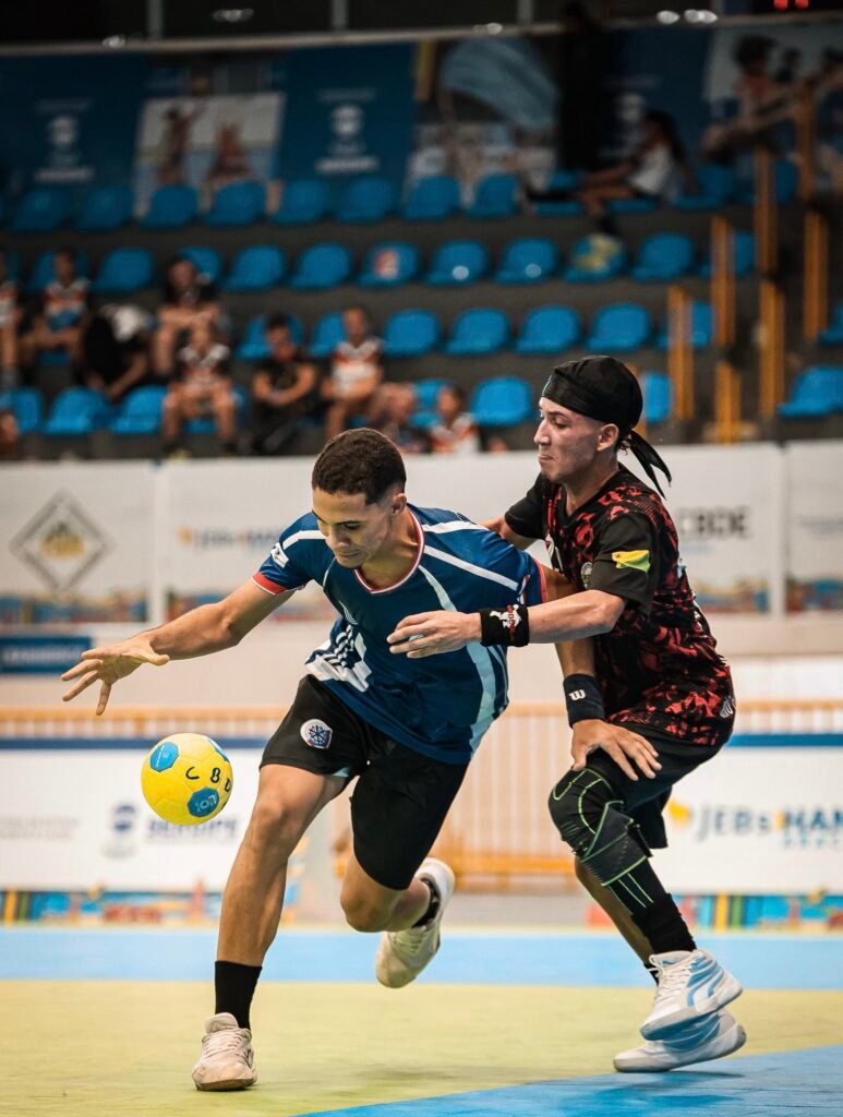 Jader Machado e Clícia Gadelha são derrotados no Brasileiro de Handebol Sub-18