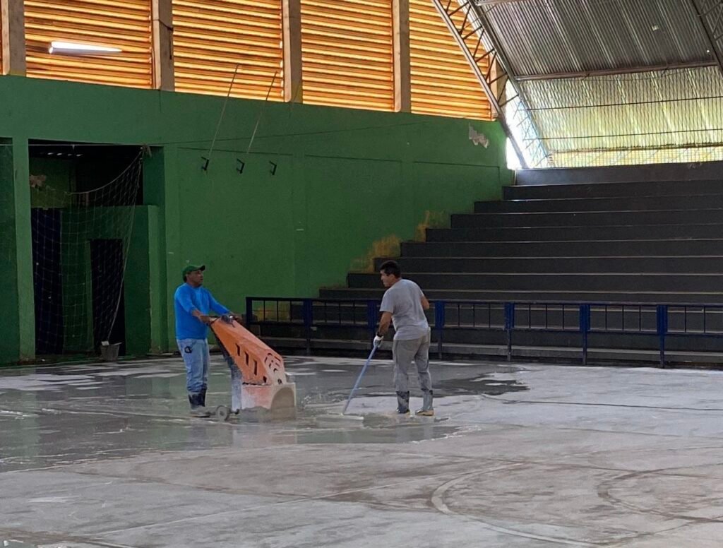 Secretaria de Esporte inicia reforma geral no ginásio Álvaro Dantas