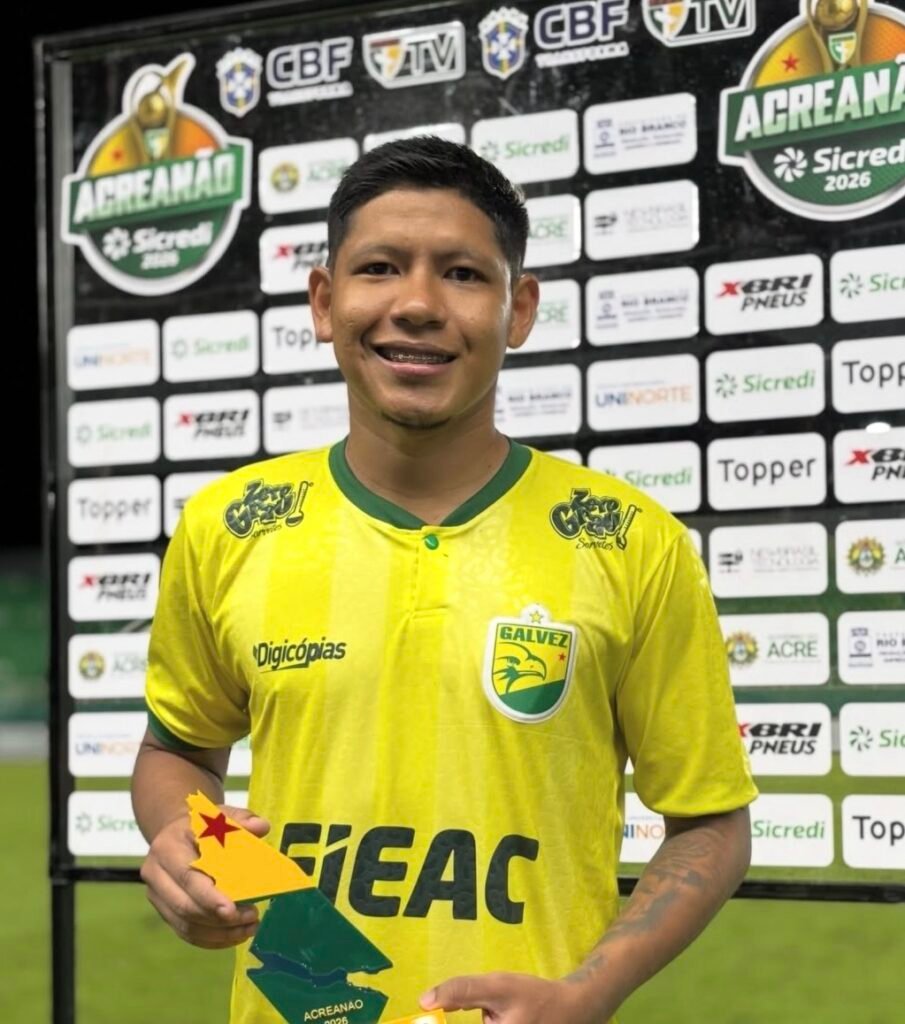 Caíque é desfalque certo do Galvez contra o Humaitá