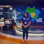 Raquel Sena representa a Asdefir no Fórum de Formação Esportiva em São Paulo