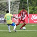 Seleção Brasileira Sub-15 bate o Santa Cruz em duelo amistoso