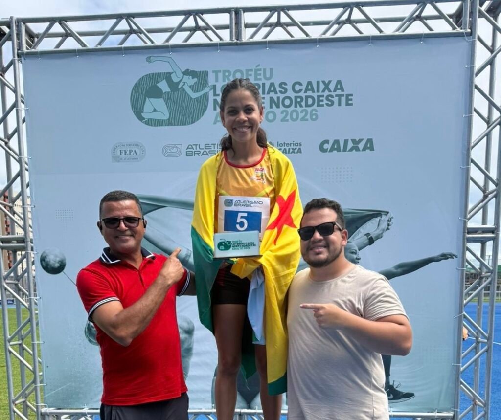 Jocilene Chavez é ouro na prova de heptatlo no Norte/Nordeste