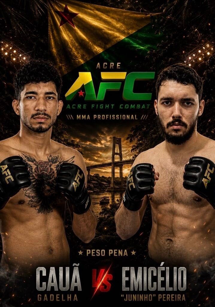 11 lutas serão disputadas no Acre Fight Combat no Maison Borges