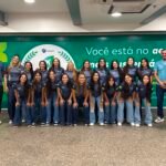 Delegação do Dom Pedro II viaja para disputa do Brasileiro Escolar Sub-18