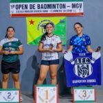 1º Open de Badminton MGV/Flu com a participação de 46 atletas