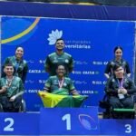 Acre conquista 24 medalhas e é vice-campeão das Paralimpíadas Universitárias